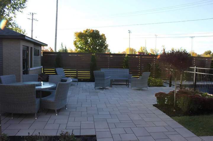 Réalisation de terrasse Châteauguay 