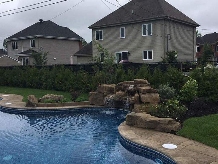 Ouvrages paysagers Stonescape Châteauguay