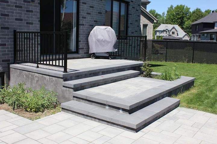 Création de marches Châteauguay