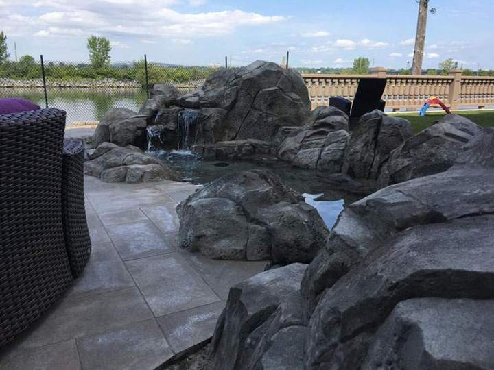 Réalisation d’ouvrages paysagers Stonescape Châteauguay